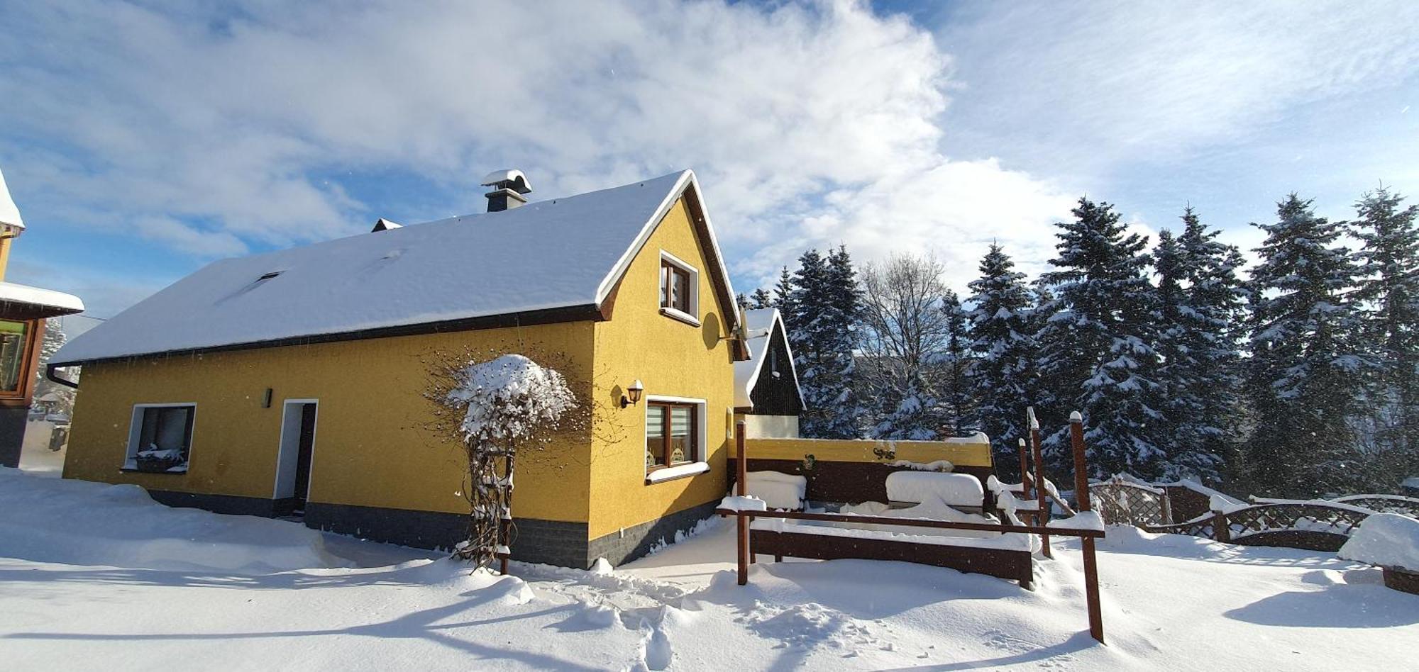 Ferienhaus Reichel Oberwiesenthal Exterior foto